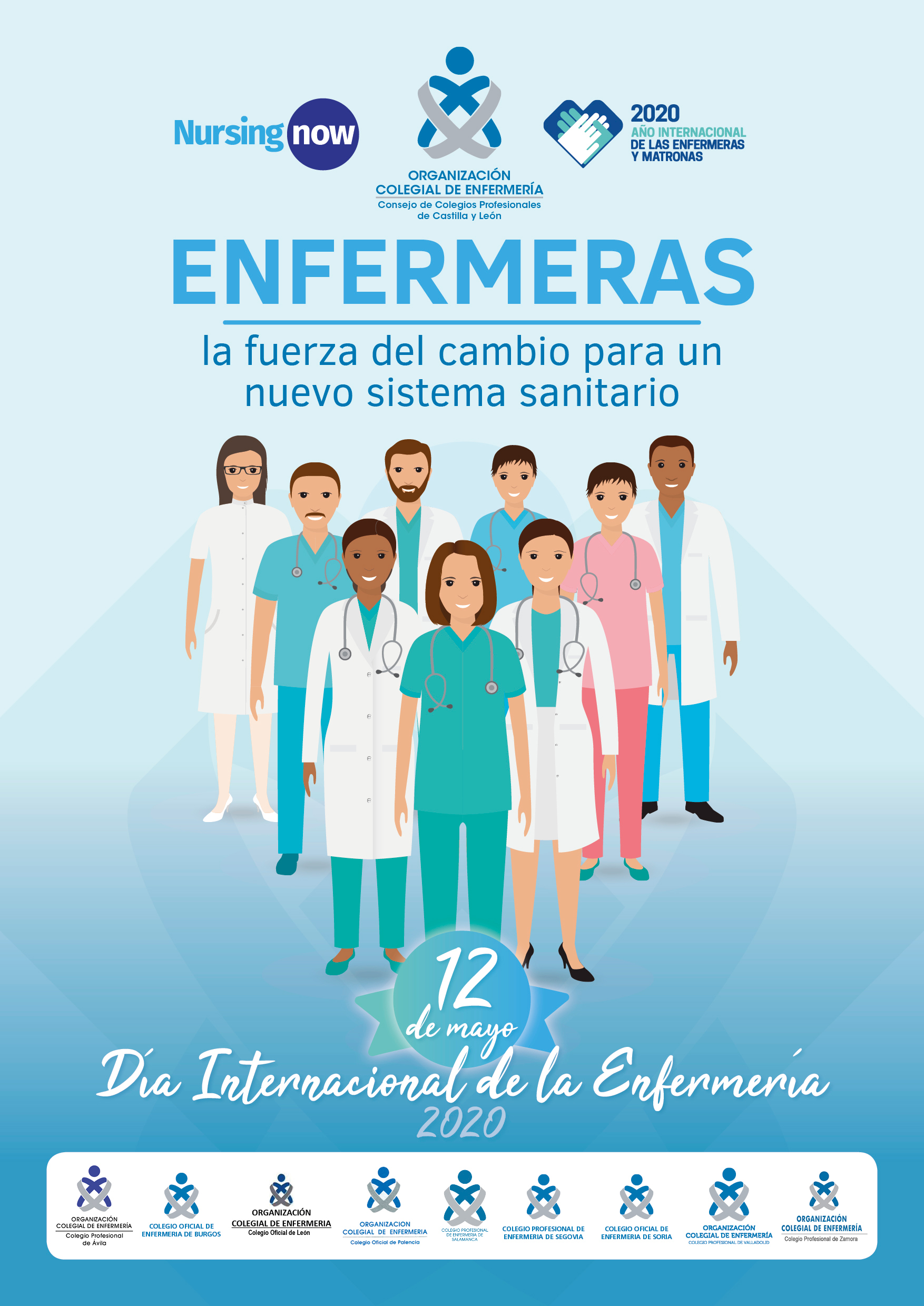 en frente de Rítmico cable La Enfermería celebra mañana su Día Internacional sumida en la lucha contra  la pandemia - COLEGIO DE ENFERMERÍA DE SORIA
